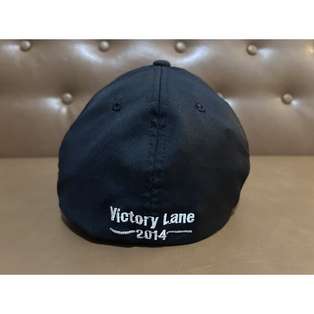 NASCAR Hat L/XL Nationwide Series 2008 2014 Authentic Stretch Victory Lane - Picture 3 of 8